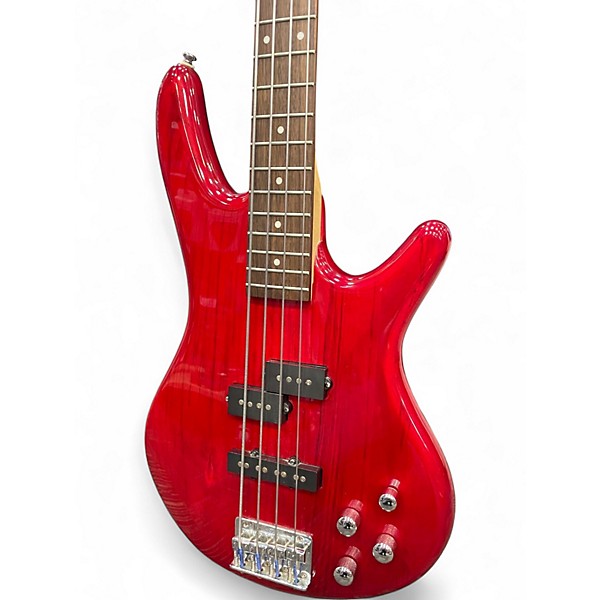 Used Ibanez GSR200 Red Electric Bass Guitar