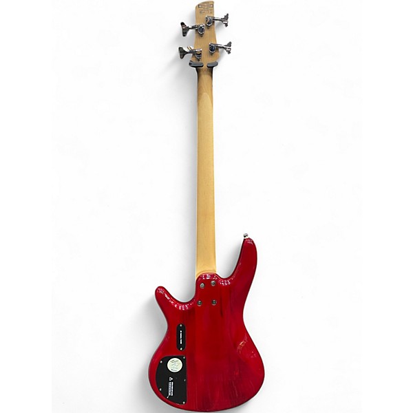 Used Ibanez GSR200 Red Electric Bass Guitar