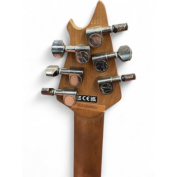 Used EVH Wolfgang Standard Natural Burl Top Solid Body Electric Guitar