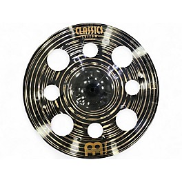 Used MEINL 16in DARK TRASH CRASH Cymbal