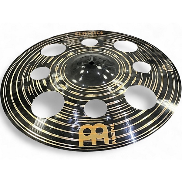 Used MEINL 16in DARK TRASH CRASH Cymbal