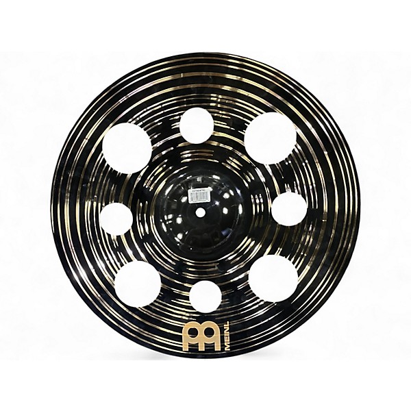 Used MEINL 16in DARK TRASH CRASH Cymbal