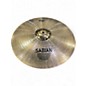 Used SABIAN 18in B8X CRASH RIDE Cymbal