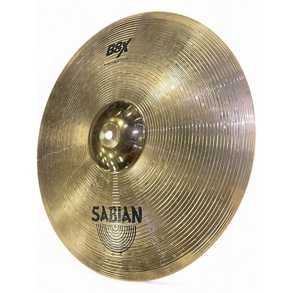 Used SABIAN 18in B8X CRASH RIDE Cymbal