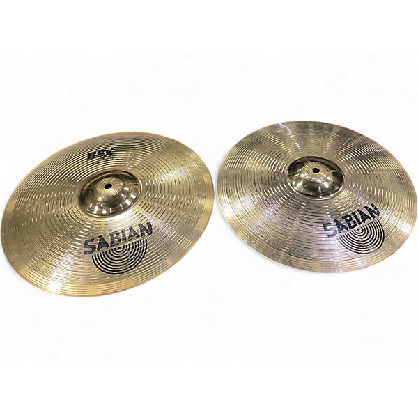 Used SABIAN 14in B8X HI HATS Cymbal