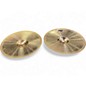 Used SABIAN 14in B8X HI HATS Cymbal
