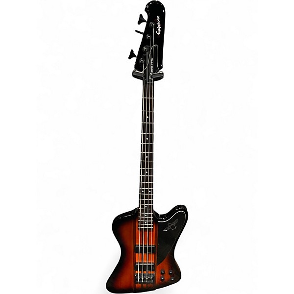 Used Epiphone T-BIRD PRO Sunburst Electric Bass Guitar