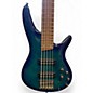 Used 2022 Ibanez SR375 5 String Blue Sapphire Electric Bass Guitar