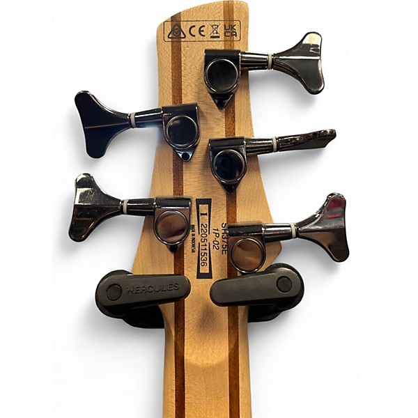 Used 2022 Ibanez SR375 5 String Blue Sapphire Electric Bass Guitar