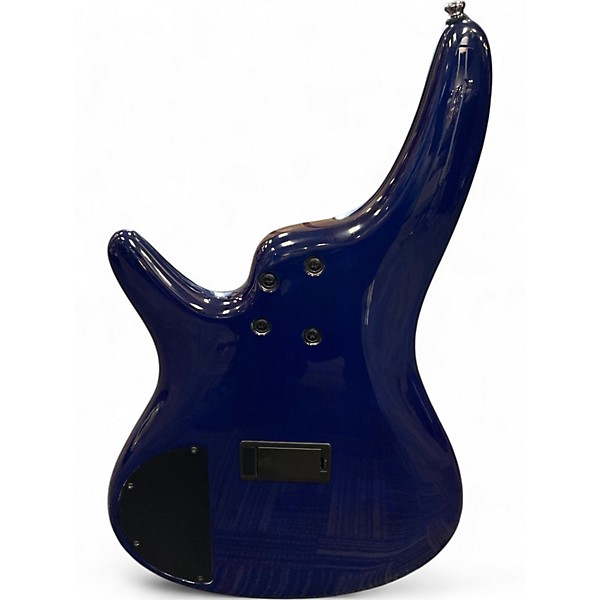 Used 2022 Ibanez SR375 5 String Blue Sapphire Electric Bass Guitar