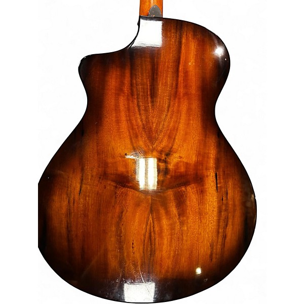 Used Breedlove Pursuit Ex Concert CE MM Tiger Eye Acoustic Electric Guitar