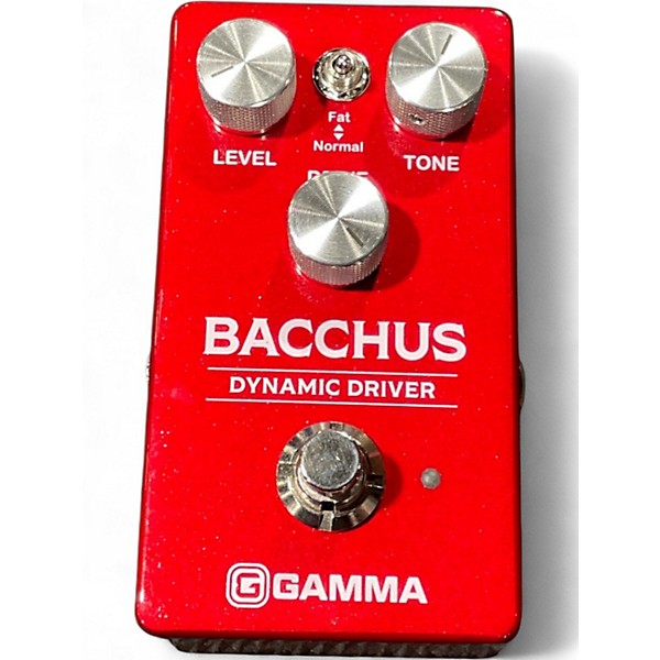 Used GAMMA Bacchus Dynamic Driver  Effect Pedal