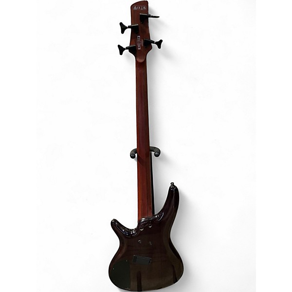 Used Ibanez Srms800 Trans Gray Electric Bass Guitar