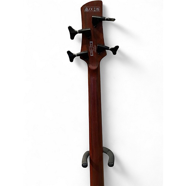 Used Ibanez Srms800 Trans Gray Electric Bass Guitar