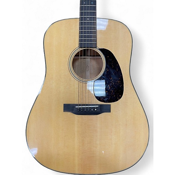 Used Martin D18 Natural Acoustic Guitar