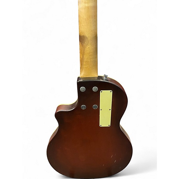 Used National Resophonic Natural Acoustic Electric Guitar