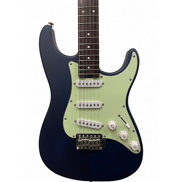 Used Eart YMXSG3 Blue Solid Body Electric Guitar