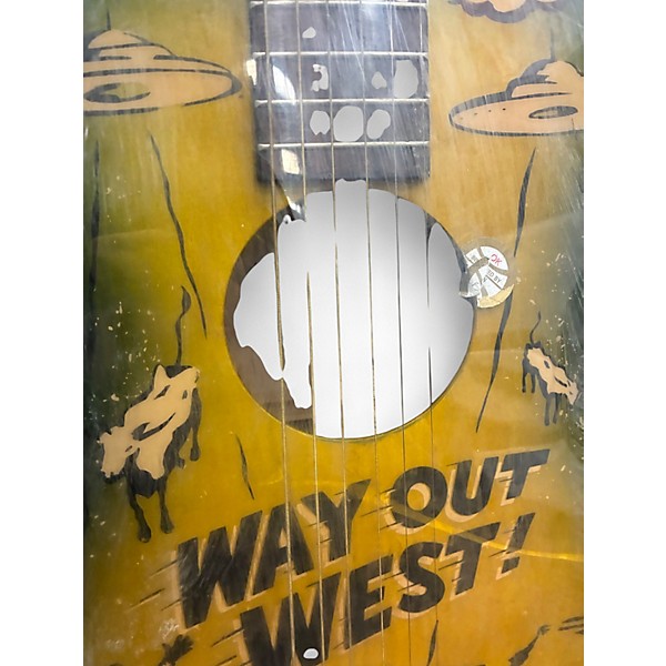 Used 2007 Gretsch Guitars Americana Series G4520 "Way Out West" Green Acoustic Guitar