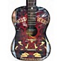 Used 2007 Gretsch Guitars Americana Series G4530 "Wild West Sweethearts" Red Acoustic Guitar thumbnail