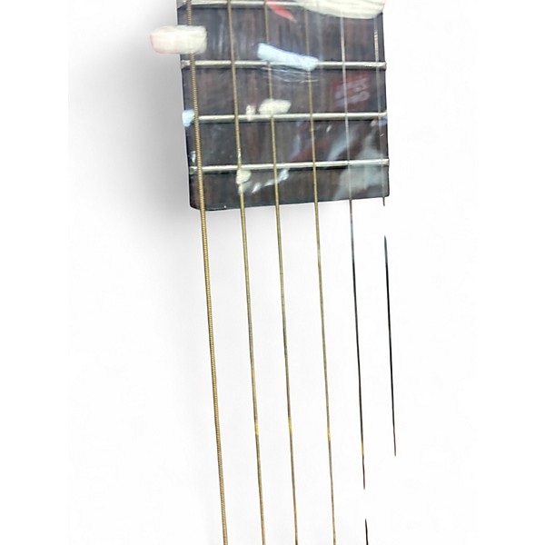 Used 2007 Gretsch Guitars Americana Series G4530 "Wild West Sweethearts" Red Acoustic Guitar