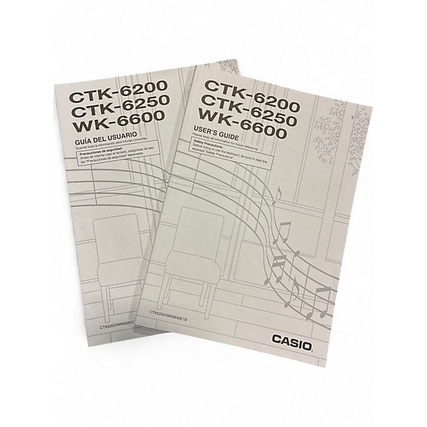 Used Casio WK6600 76 Key Portable Keyboard