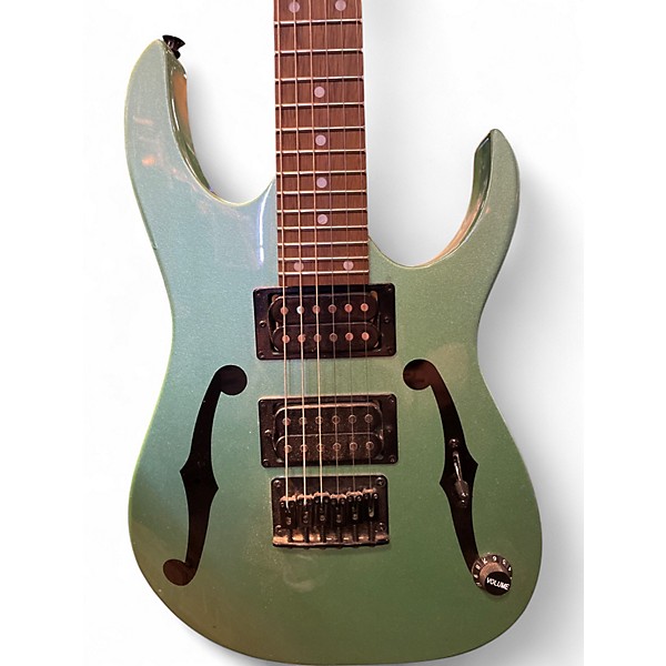 Used Ibanez PGM Mikro Green Solid Body Electric Guitar