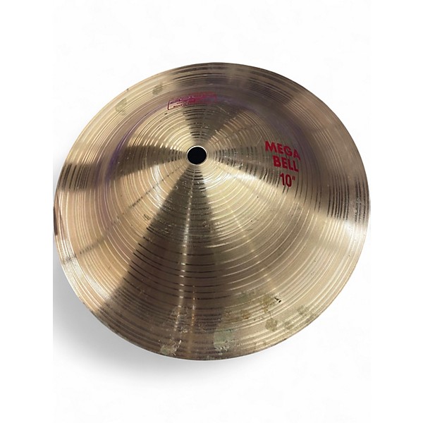 Used Paiste 10in 2002 power bell Cymbal