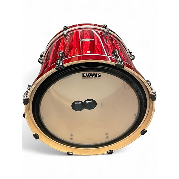 Used TAMA 3 Piece Starclassic Performer Crimson Red Waterfall Drum Kit