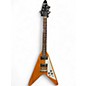 Used 2021 Gibson 70’s Flying V Antique Natural Solid Body Electric Guitar thumbnail