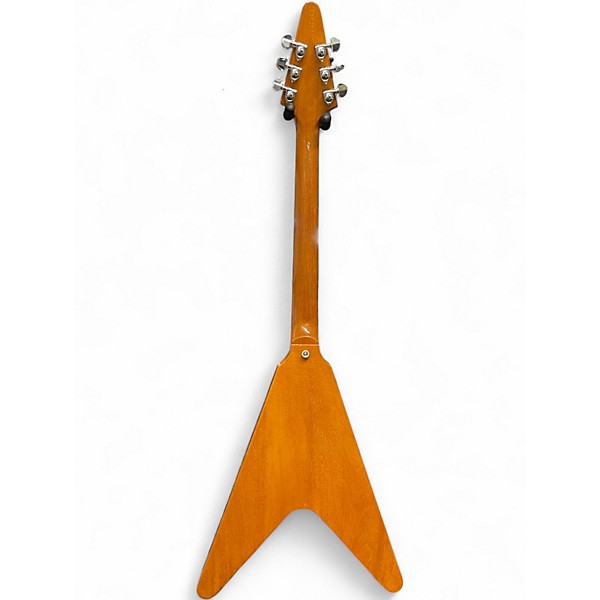 Used 2021 Gibson 70’s Flying V Antique Natural Solid Body Electric Guitar