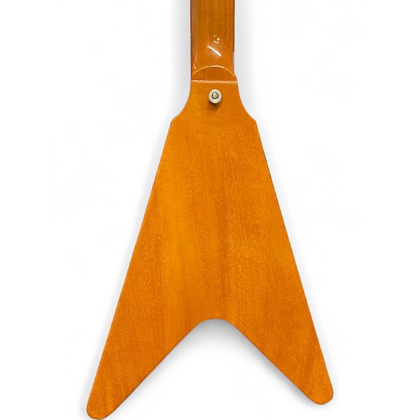 Used 2021 Gibson 70’s Flying V Antique Natural Solid Body Electric Guitar