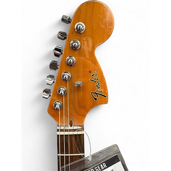 Used Fender Tom DeLonge Starcaster  Gold Hollow Body Electric Guitar