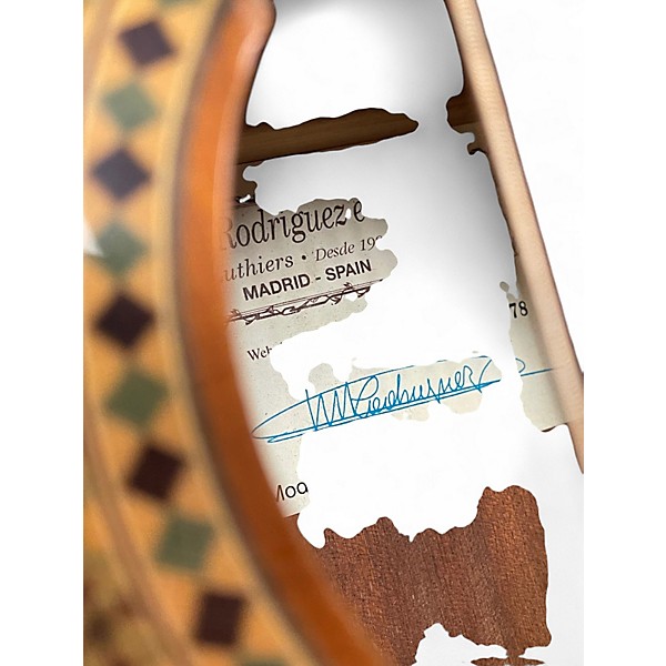 Used Manuel Rodriguez Caballero 11 Natural Classical Acoustic Guitar