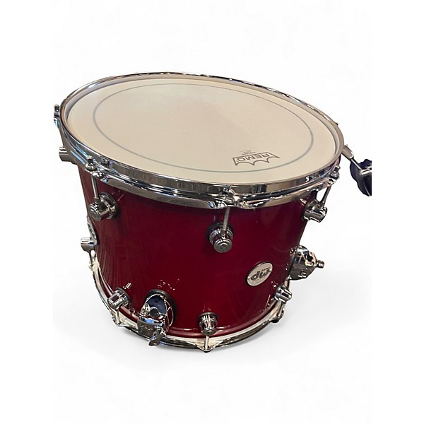 Used DW 5 Piece DESIGN SERIES FREQUENT FLYER Maraschino Cherry Drum Kit