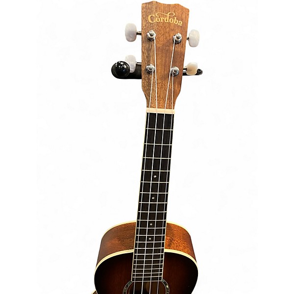 Used Cordoba 15CM-E 2 Tone Sunburst Ukulele
