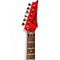 Used Ibanez JS2480MCR Joe Satriani Signature Metallic Red Solid Body Electric Guitar