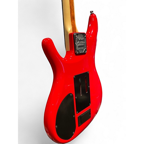 Used Ibanez JS2480MCR Joe Satriani Signature Metallic Red Solid Body Electric Guitar