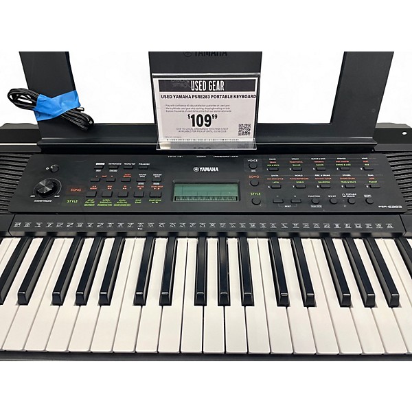 Used Yamaha PSRE283 Portable Keyboard