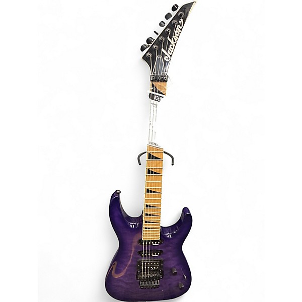 Used Jackson DK32 Purple Solid Body Electric Guitar