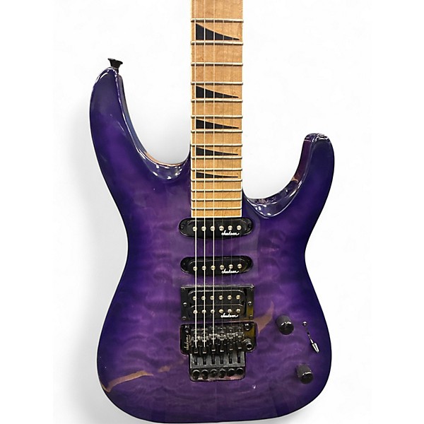 Used Jackson DK32 Purple Solid Body Electric Guitar