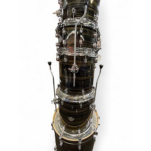 Used ddrum 7 Piece Dominion Brushed Olive Metallic Drum Kit