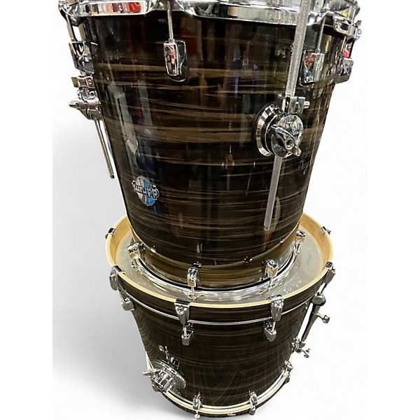 Used ddrum 7 Piece Dominion Brushed Olive Metallic Drum Kit