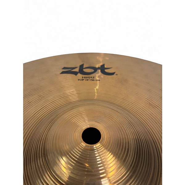 Used Zildjian 14in ZBT Hi Hat Pair Cymbal