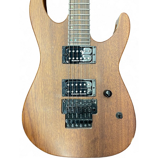 Used ESP LTD M400 Natural Solid Body Electric Guitar