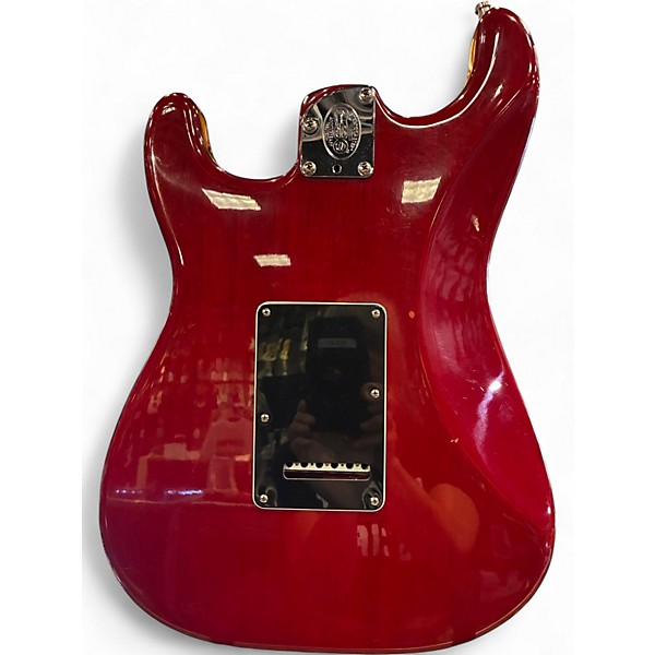 Used 2004 Fender 50th Anniversary American Stratocaster red Solid Body Electric Guitar
