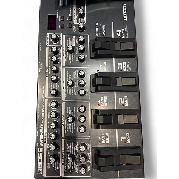 Used BOSS ME80 Guitar Multi Effect Processor