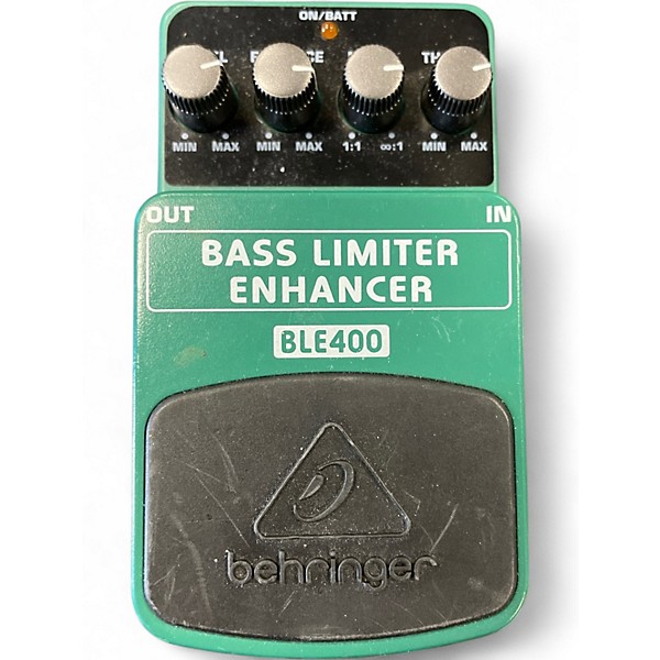 Used Behringer BLE400 Bass Limiter Enhancer Bass Effect Pedal