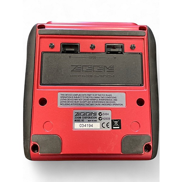 Used Zoom B2 Effect Processor