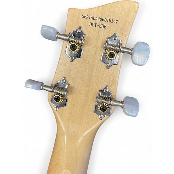 Used Hofner HCT-SHB SHORTY TRAVEL BASS Black Electric Bass Guitar