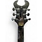 Used Schecter Guitar Research Synyster Gates Signature Custom S Black and Silver Solid Body Electric Guitar